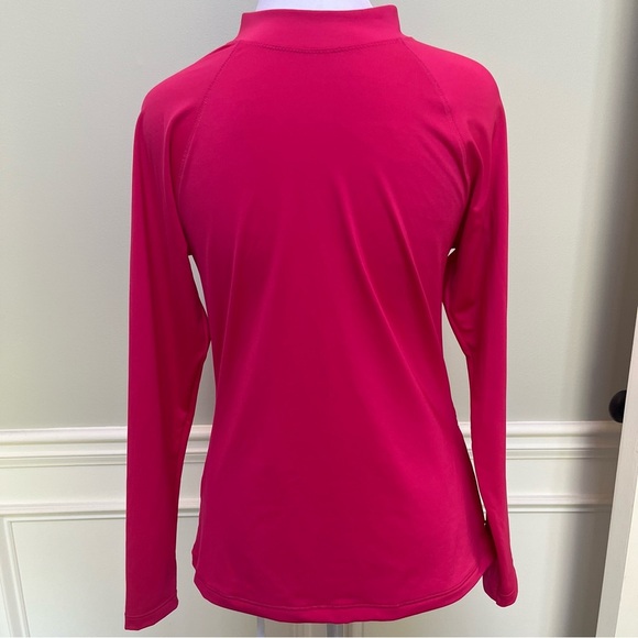 Athleta Swim Long Sleeve Quarter-Zip Pullover S - Picture 3 of 8